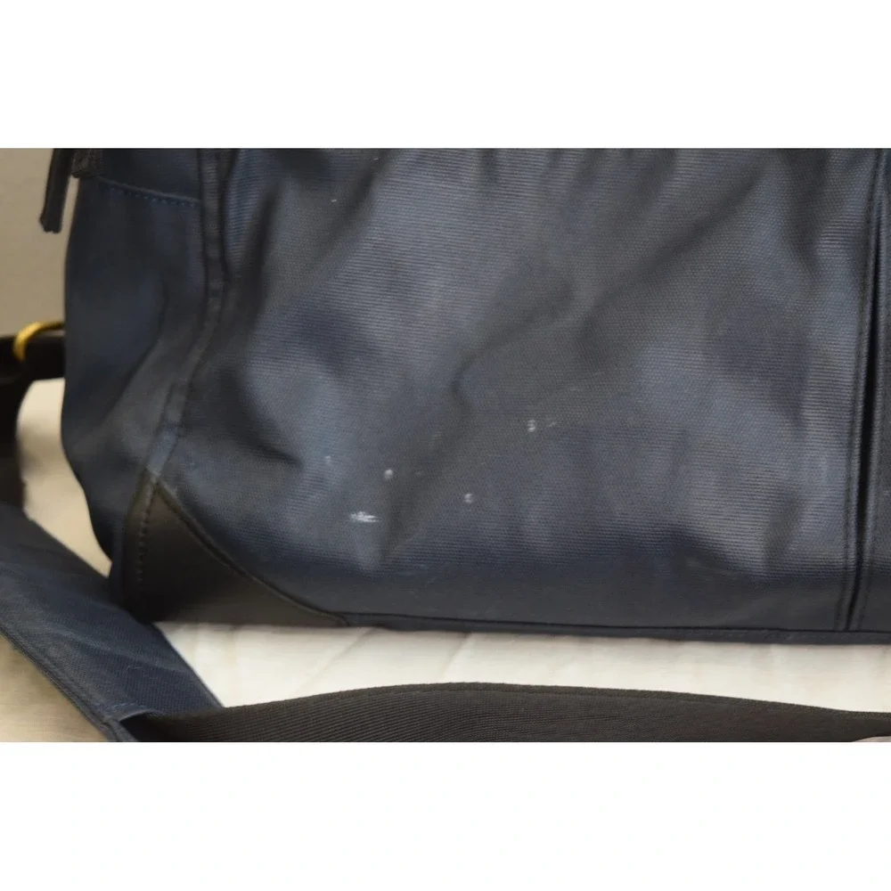 Pakt One Travel Duffel Bag 35L by Malcom Minimalist Navy Blue Travel Weekender